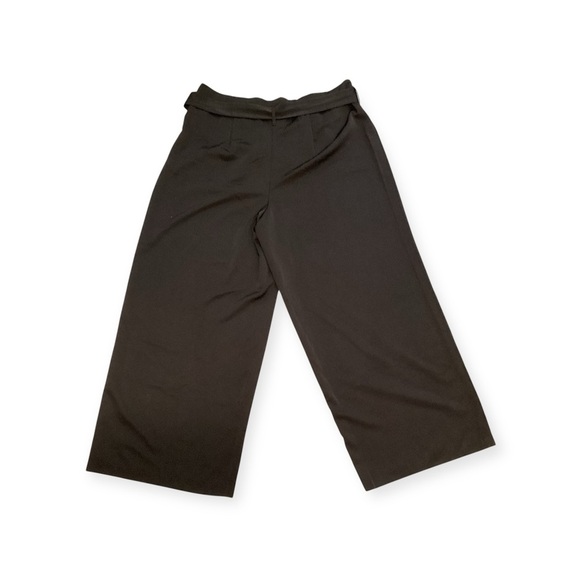 Forever 21+ Black Dress Wide-Leg Pants Size 3X workwear office staple capsule - Picture 2 of 5